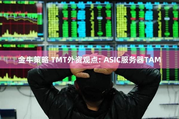 金牛策略 TMT外资观点: ASIC服务器TAM